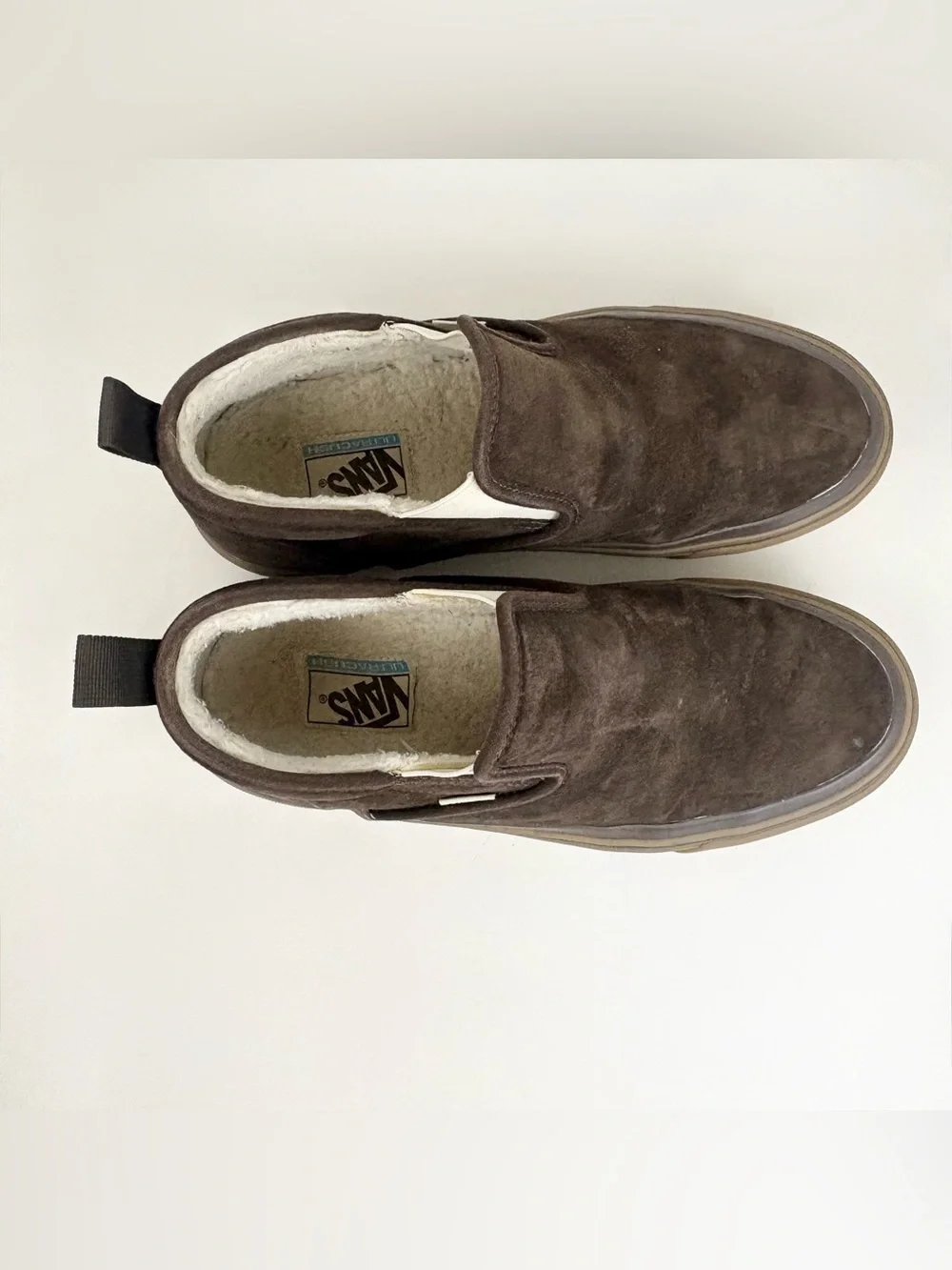 Vans Mid Top Slip on Leather SF MTE  Leather Unisex Mens 10.5 Women’s Size 12